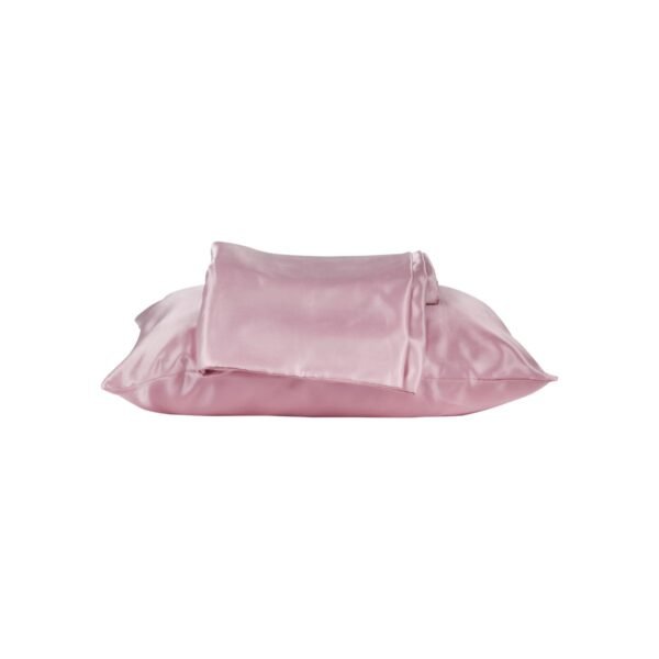 old pink single Beauty Pillow Satijnen Laken